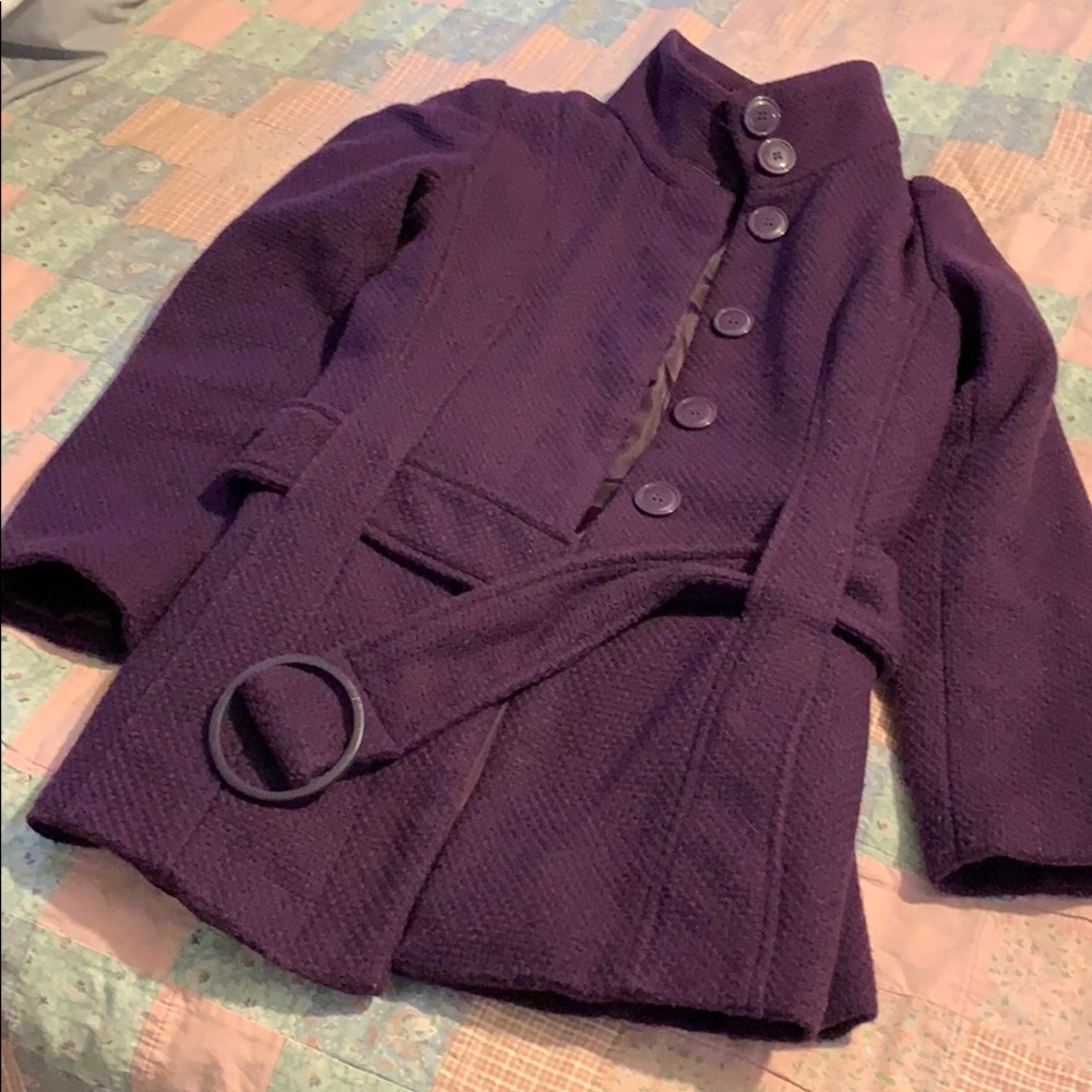Purple coat